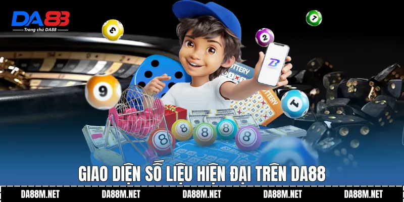 Giao diện số liệu hiện đại trên DA88